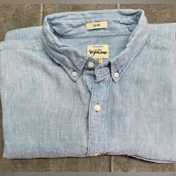 J. Crew Other - 100% Irish Linen J.Crew Baird McNutt Buttondown. Size M. *Excellent Condition*